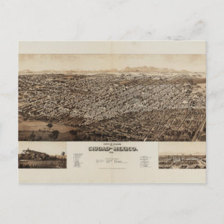 Mexico City, Mexico (1890) Postcard