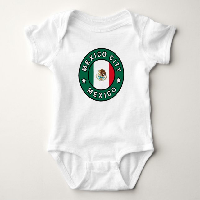 Mexico City Mexico Baby Bodysuit (Front)