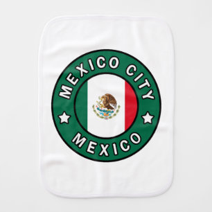 Mexico City Mexico Burp Cloth