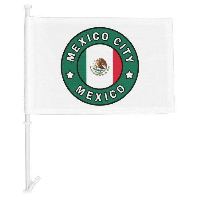 Mexico City Mexico Car Flag (Front)