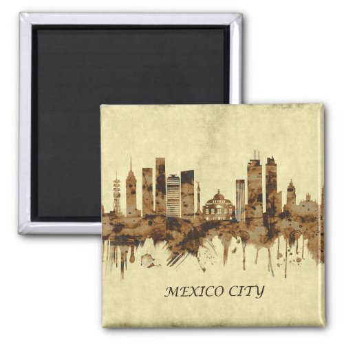 Mexico City Mexico Cityscape Magnet