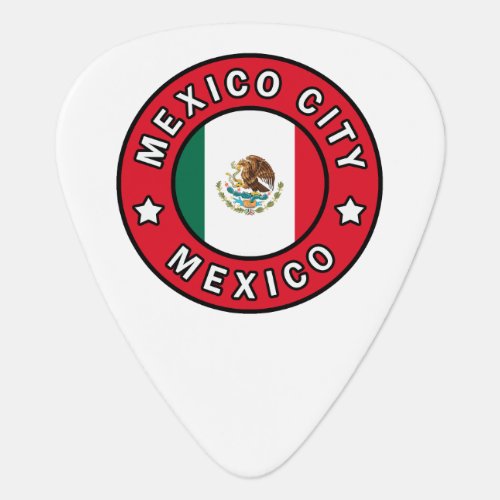 Mexico City Mexico Guitar Pick