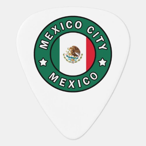 Mexico City Mexico Guitar Pick