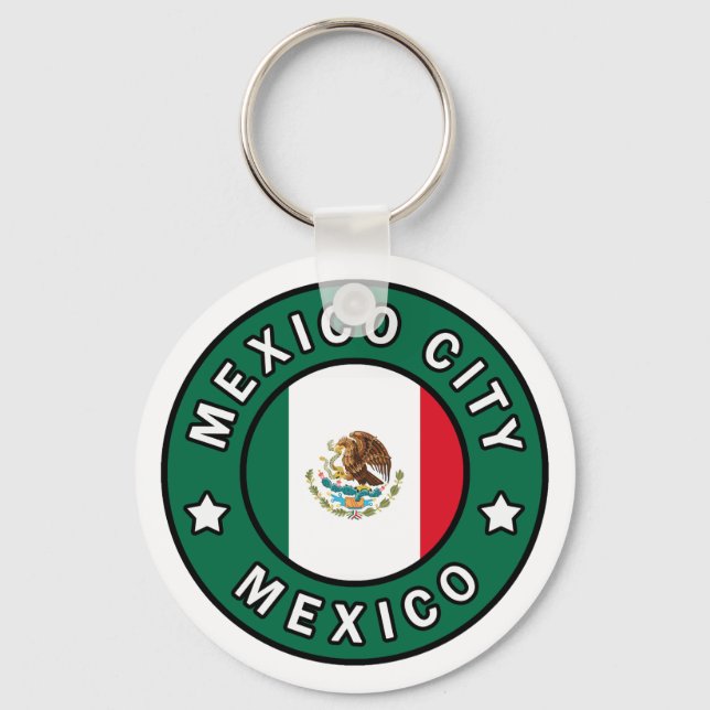 Mexico City Mexico Keychain (Front)