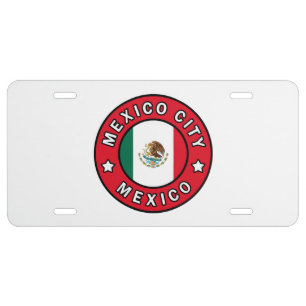 Mexico City Mexico License Plate