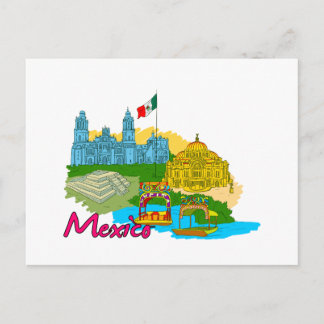 Mexico City - Mexico.png Postcard