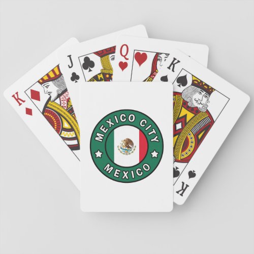 Mexico City Mexico Poker Cards