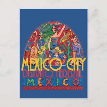 Mexico City Mexico Postcard by samappleby at Zazzle