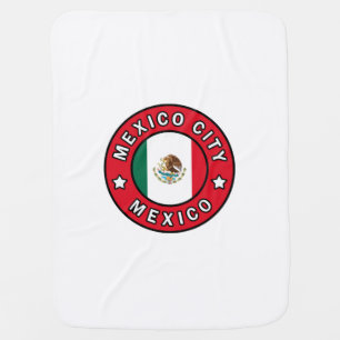 Mexico City Mexico Receiving Blanket