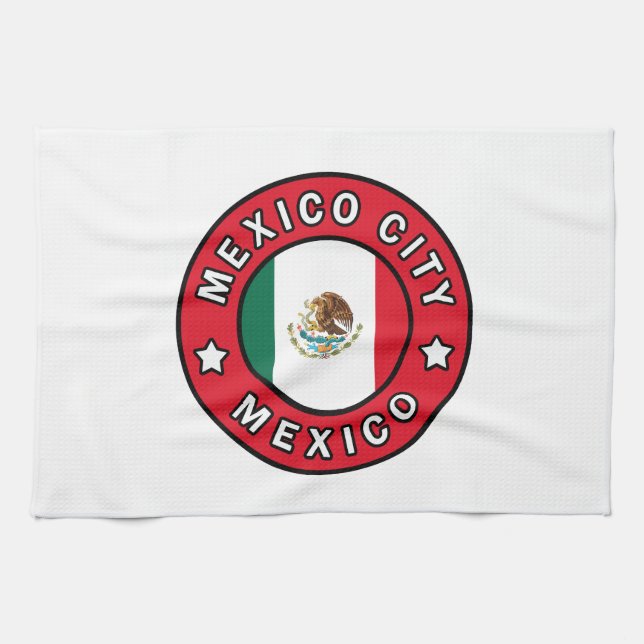 Mexico City Mexico Towel (Horizontal)