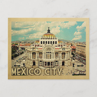 Mexico City Postcard Vintage Travel Postcard