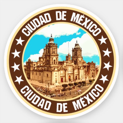 Mexico City                                        Sticker