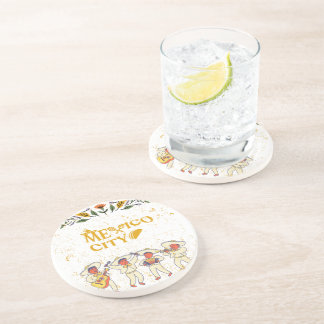 Mexico City stone coaster