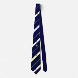 Mexico City stripes flag Neck Tie