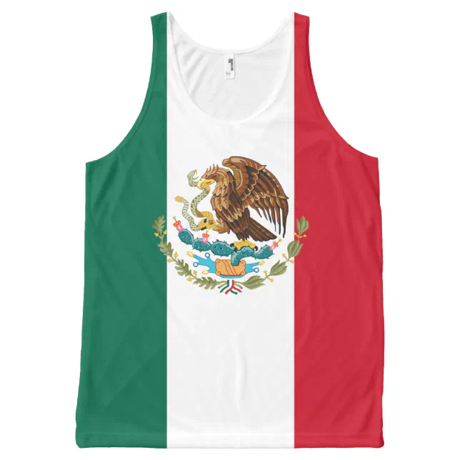 Mexico National Emblem Eagle Holding Snake Personalized Name
