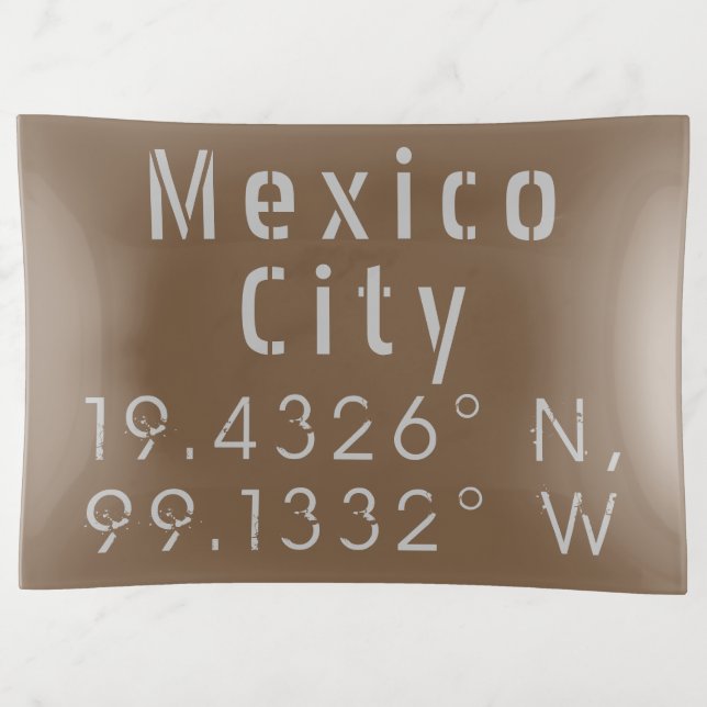 Mexico City Trinket Tray (Front)