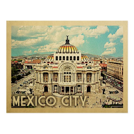 Mexico City Vintage Travel Postcard 3475