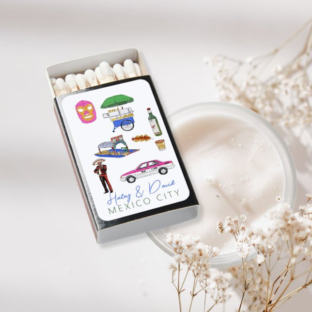 Mexico City wedding Matchboxes (Creator Uploaded)