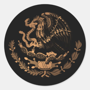 Mexico Classic Round Sticker