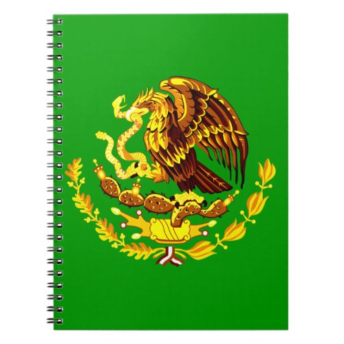 Mexico COA Gold Notebook