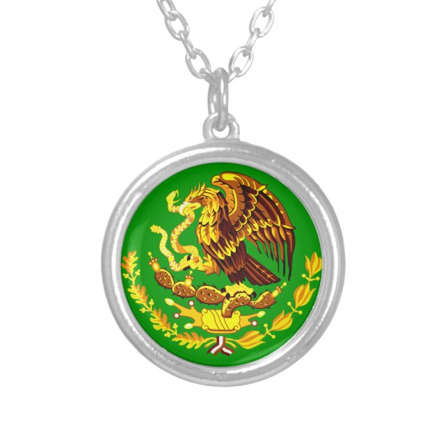 Mexico COA Gold Silver Plated Necklace (Front)