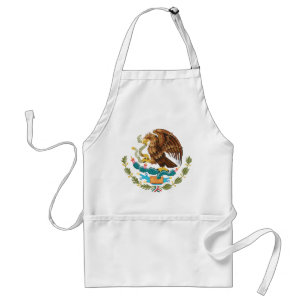 Mexico Coat of Arms Adult Apron