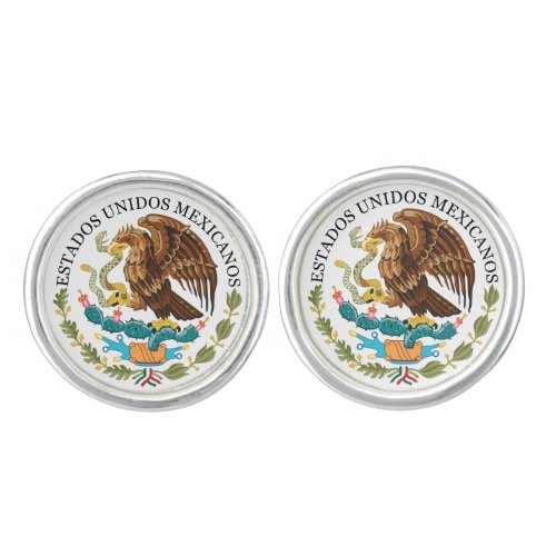 Mexico Coat of Arms Cufflinks