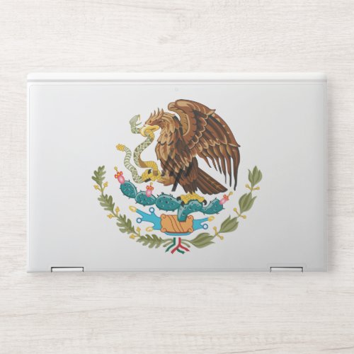 Mexico Coat of Arms _ Flag of Mexico HP Laptop Skin