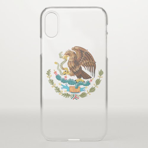 Mexico Coat of Arms _ Flag of Mexico iPhone X Case