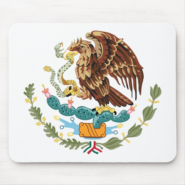 Mexico Coat of Arms Mousepad (Front)