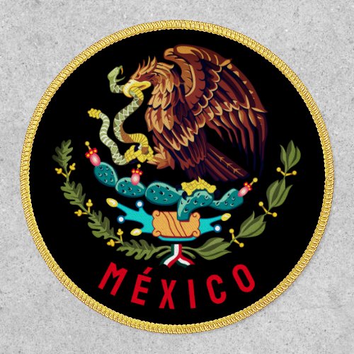 Mexico coat of arms patch