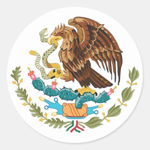 Mexico Coat of Arms Sticker