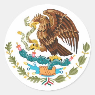Mexico Coat of Arms Sticker