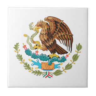 Mexico Coat of Arms Tile