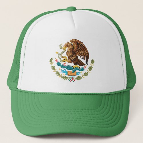 Mexico Coat of Arms Trucker Hat