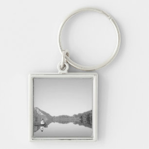 Mexico, CONANP park ranger patrols with his son Keychain