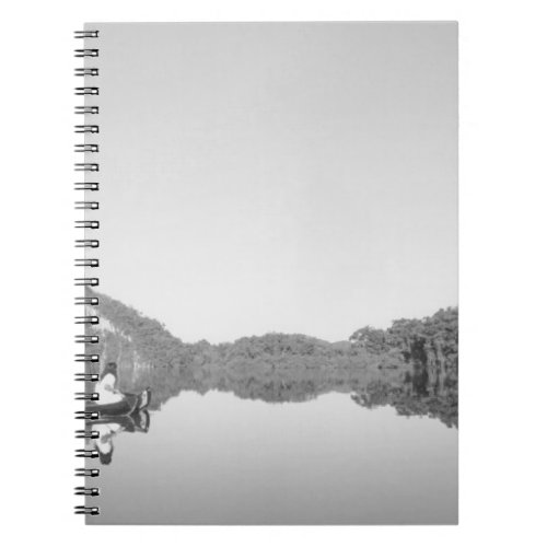 Mexico CONANP park ranger patrols with his son Notebook