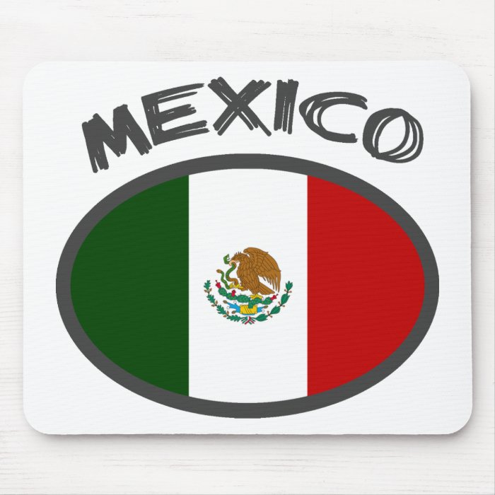 Mexico Cool Flag Design Mouse Pads