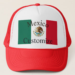 Mexico Country Flag Thunder_Cove Trucker Hat