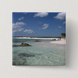 Mexico, Cozumel, Punta Morena, the east coast Pinback Button