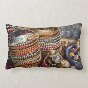 Mexico, Cozumel. Souvenirs in Isla de Cozumel Lumbar Pillow