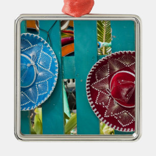 Mexico, Cozumel. Souvenirs in Isla de Cozumel Metal Ornament