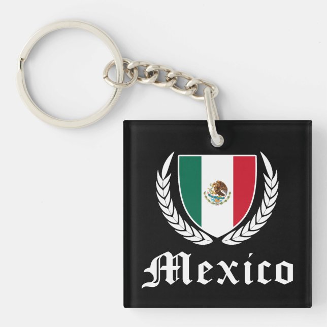 Mexico Crest Keychain (Front)