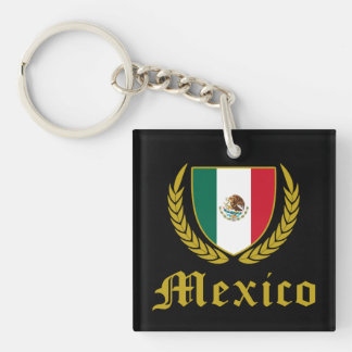 Mexico Crest Keychain
