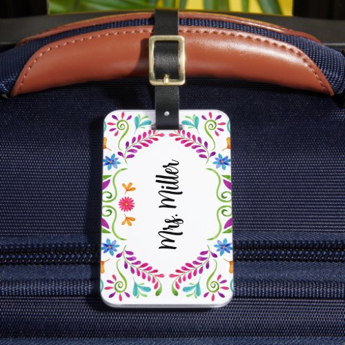 Mexico Destination Wedding Luggage Custom Tag