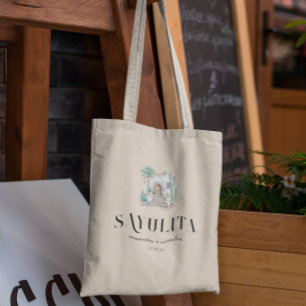 Mexico Destination Wedding Welcome Tote Bag