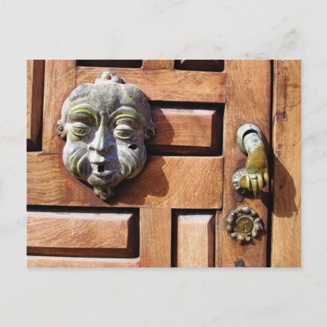 Mexico Door Knocker Postcard (Front)