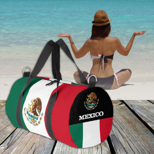 Mexico duffle, Mexican flag fitness /sports Duffle Bag
