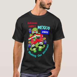 Mexico Family Group Vacation Fun Personalized T-Shirt