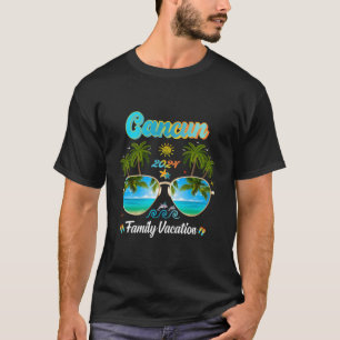 Mexico Family Vacation Cancun Cabo 2024 Straight T T-Shirt